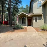 Front yard of a home