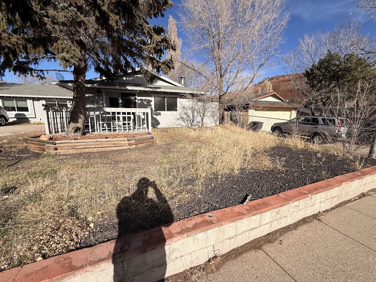 Front yard project in Flagstaff